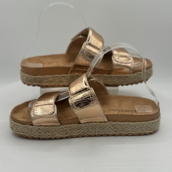 NEW Olivia Miller Palm Cove‎ Women's Sandals in Rose Gold Size 8 - Picture 6 of 10
